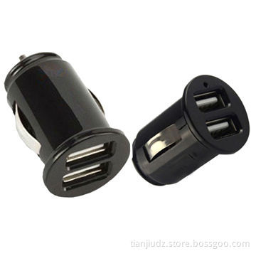 Mini DC 12-16V 5V/2.2A Dual USB Adapter Charger